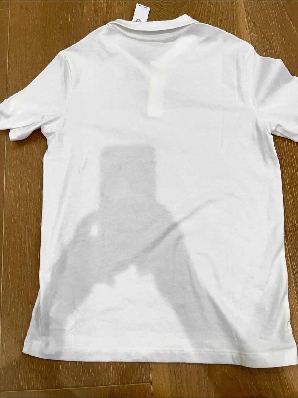 Old Navy White Polo Shirt with Classic Collar